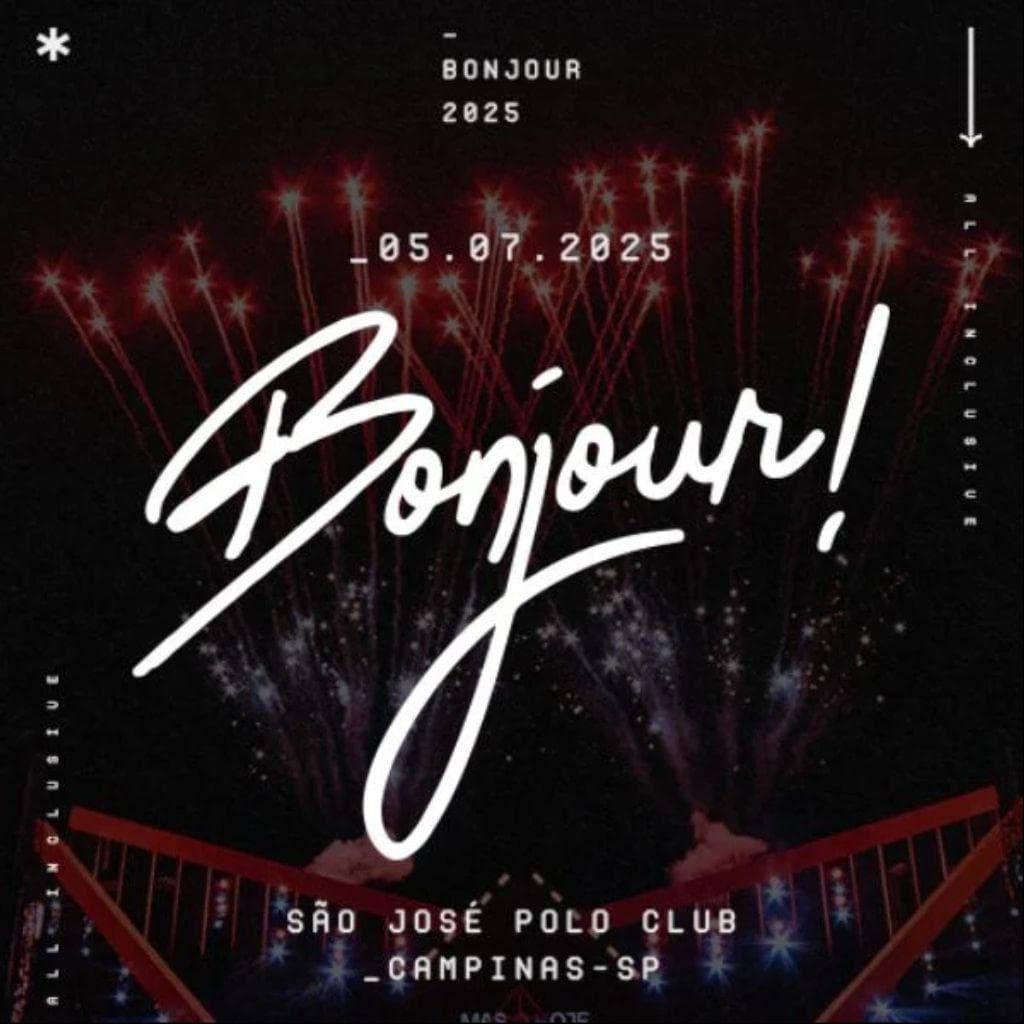 Bonjour 2025: A festa mais charmosa do ano está chegando!