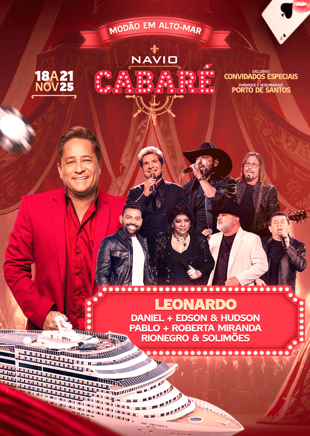 Navio Cabaré 2025: A Festa Sertaneja Mais Esperada do Ano
