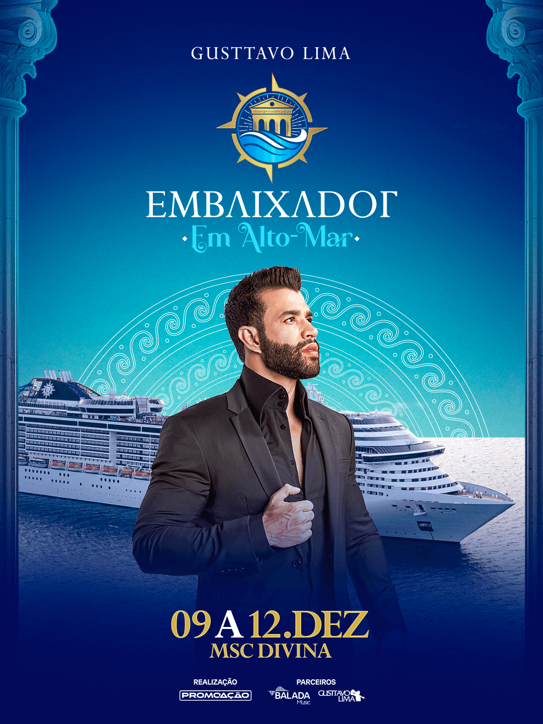 Embaixador em Alto-Mar: o festival de música no MSC Divina