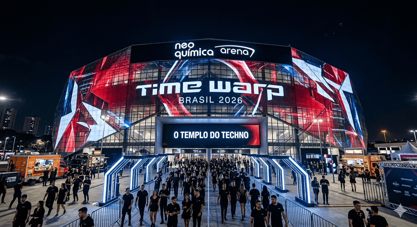 Dicas de trajeto Time Warp: Como chegar na Neo Química Arena sem perrengues