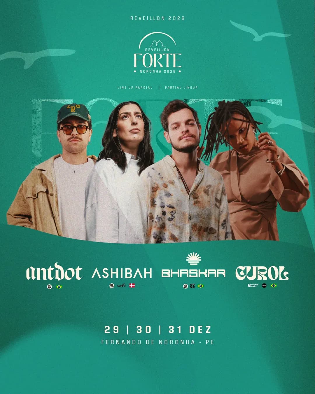 Guia do Réveillon Forte Noronha: Line-up, Dicas e Ingressos com Desconto