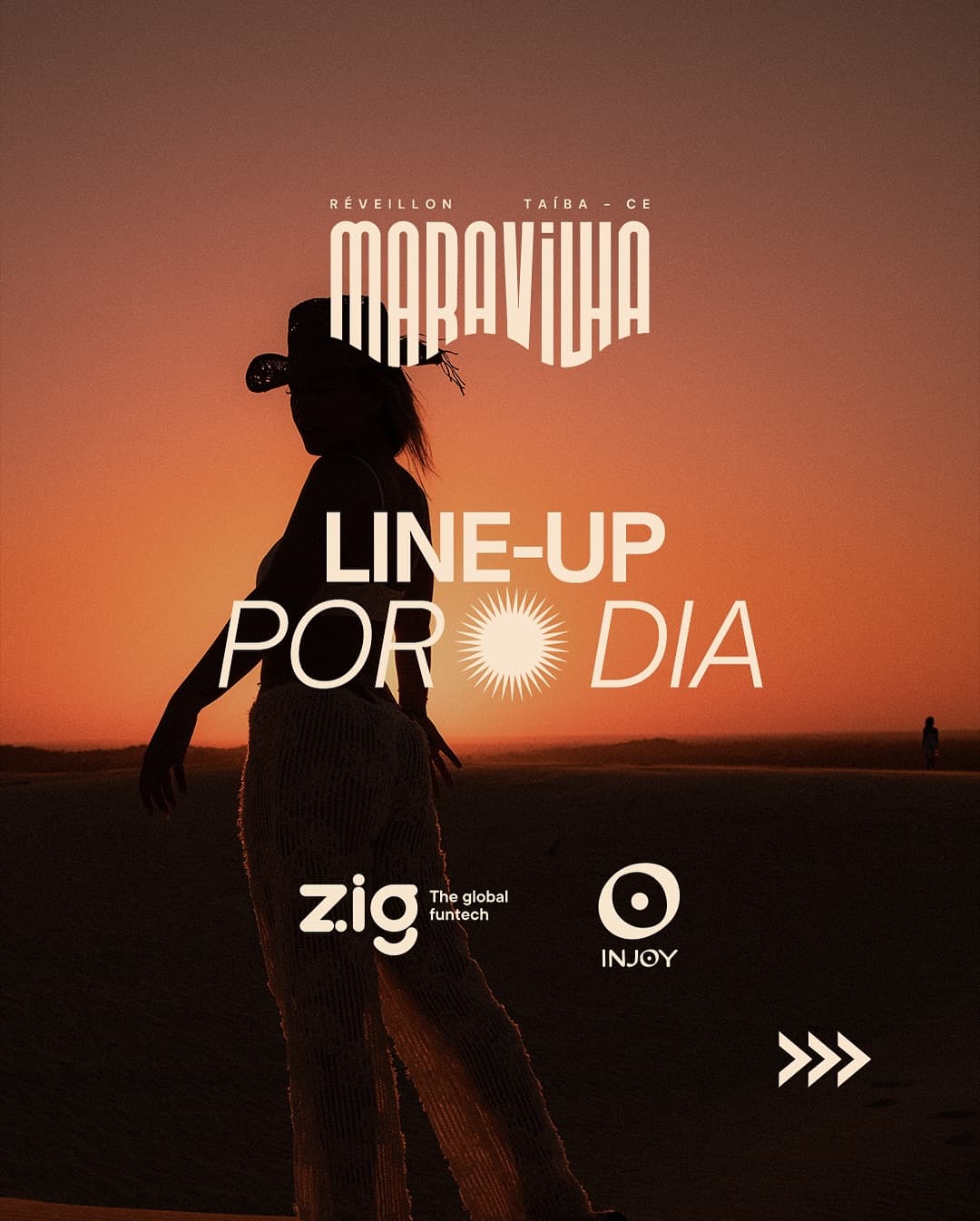 Réveillon Maravilha divulga line-up dos 5 dias e libera vendas avulsas
