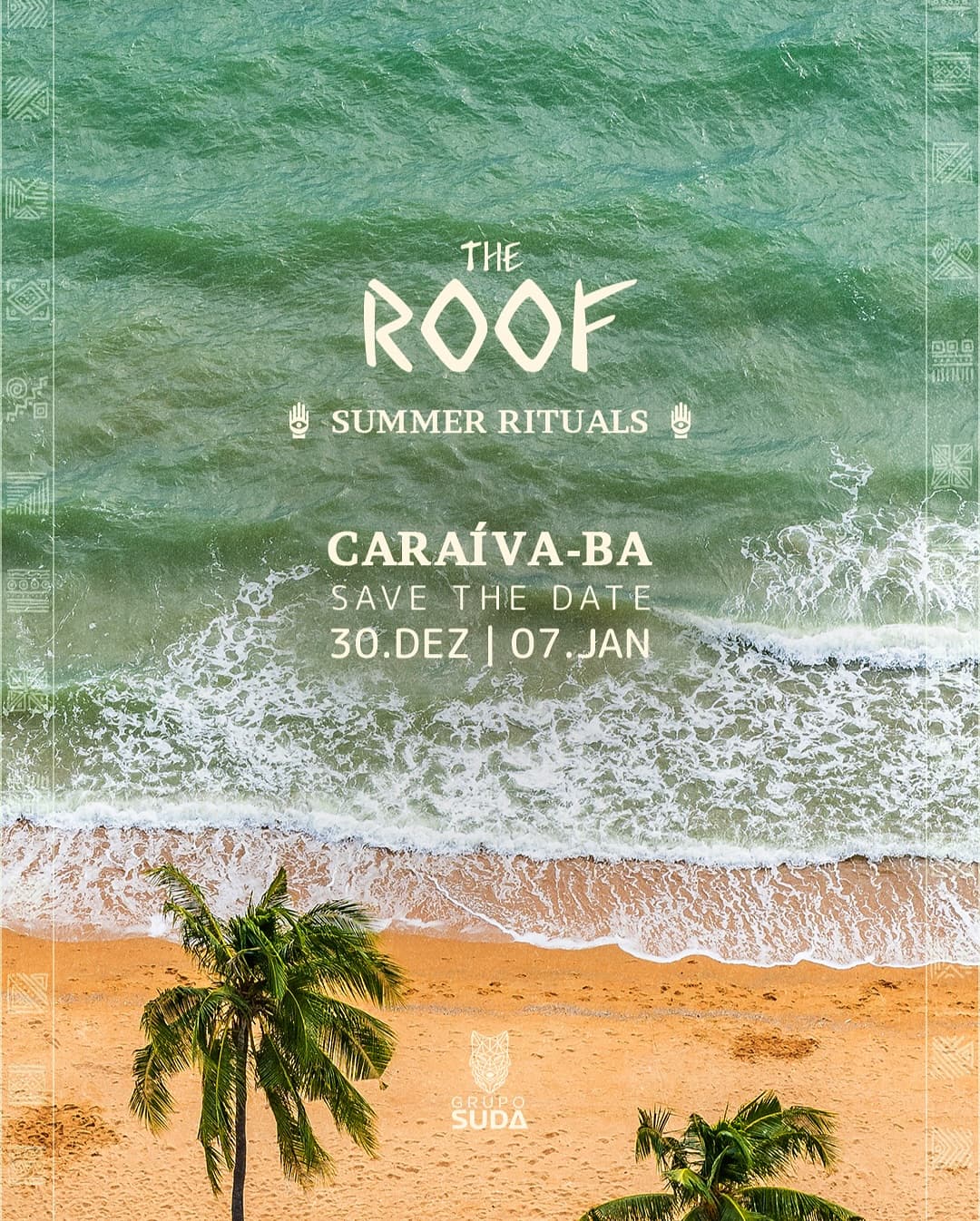 The Roof Summer Rituals: duas datas de música e imersão em Caraíva