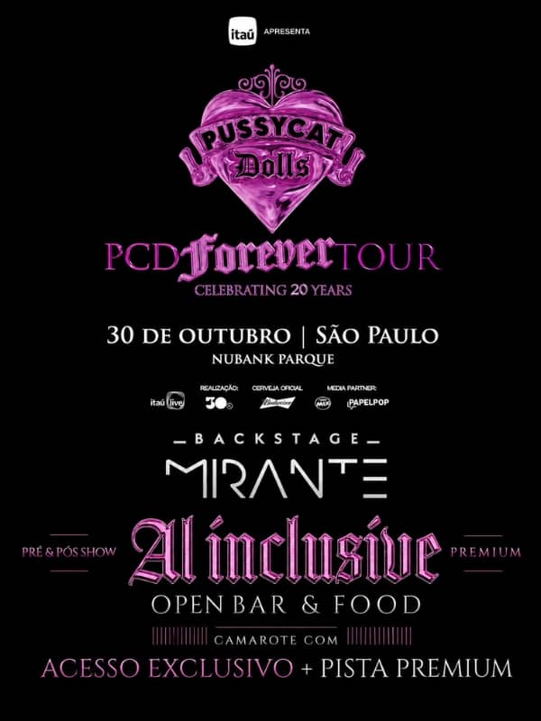 Backstage Mirante Pussycat Dolls