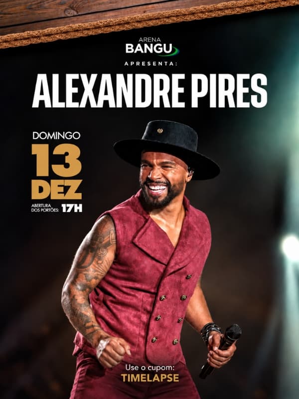 Alexandre Pires Arena Bangu 2026
