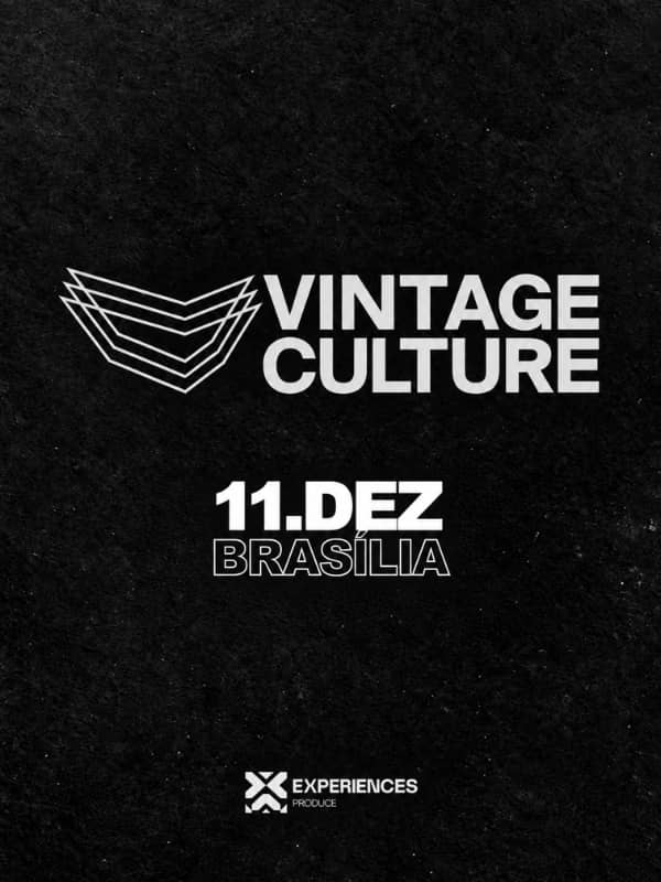 Vintage Culture Brasília 2026