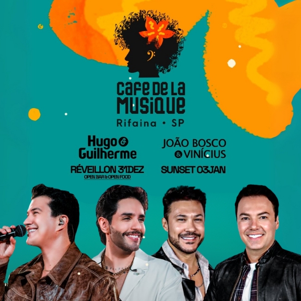 Réveillon Café de La Musique Rifaina 2026