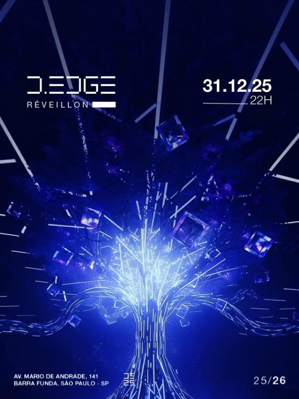 Réveillon D-Edge São Paulo 2026 - Capa Timelapse