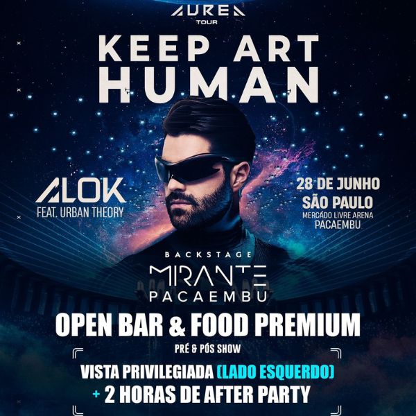 Alok Aurea Tour Keep Art Human
