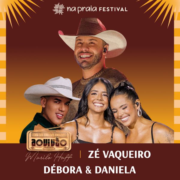 Na Praia Festival Murilo Huff - Logo