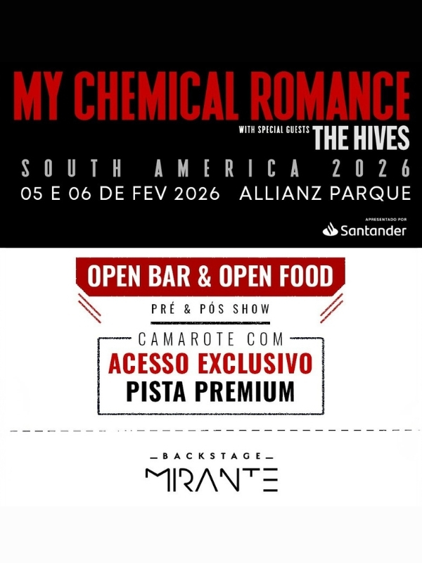 My Chemical Romance South América 2026