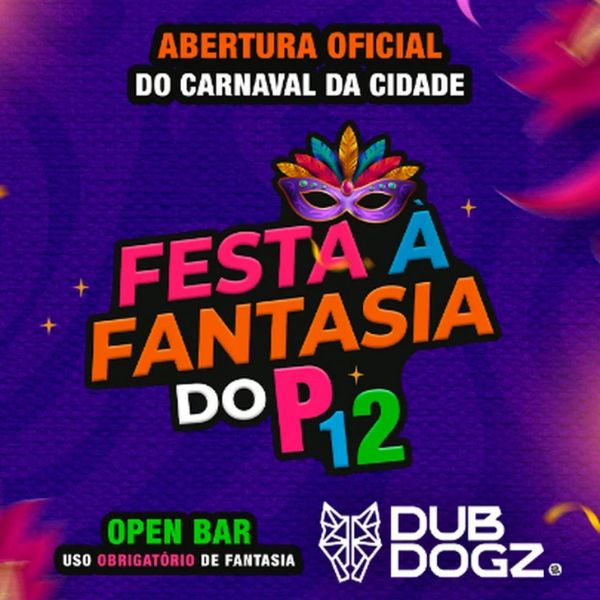 P12 Jurerê Festa a Fantasia Dubdogz - Logo
