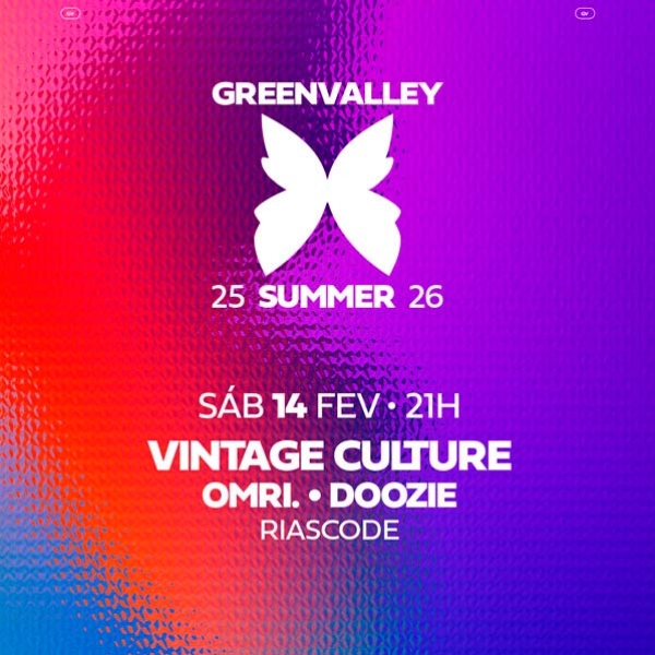 Greenvalley Carnaval com Vintage Culture