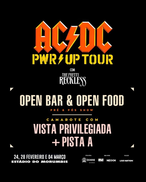 ACDC Pwr Up Tour Backstage Mirante