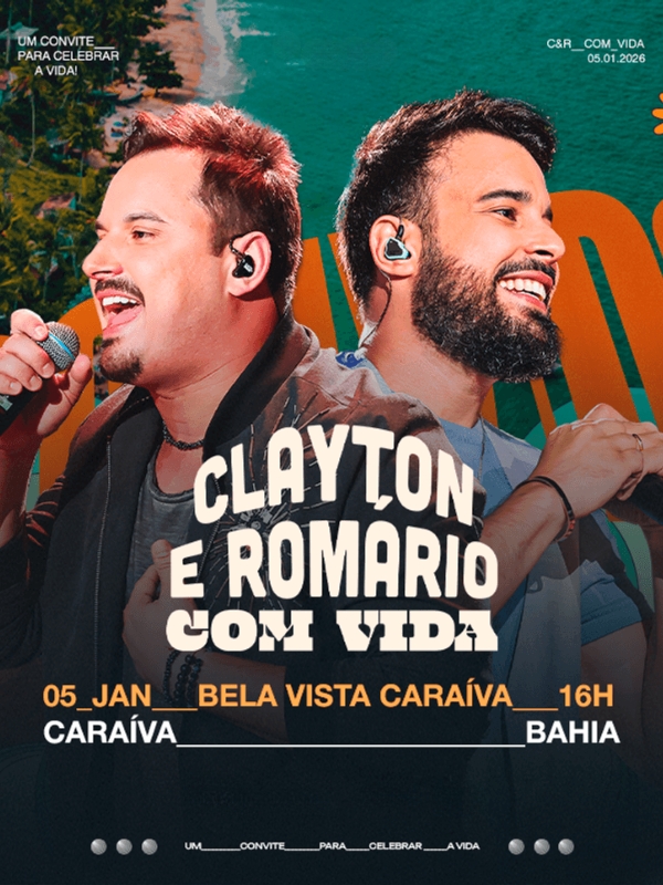Clayton & Romário Com Vida Caraíva