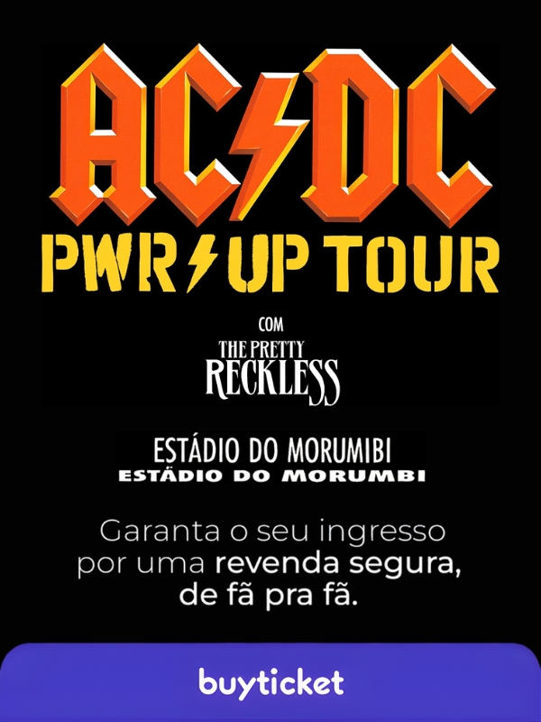ACDC Pwr Up Tour São Paulo (BuyTicket)