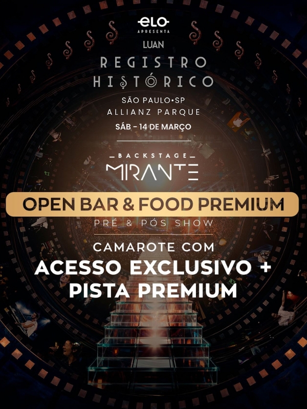 Backstage Mirante Luan Santana 2026