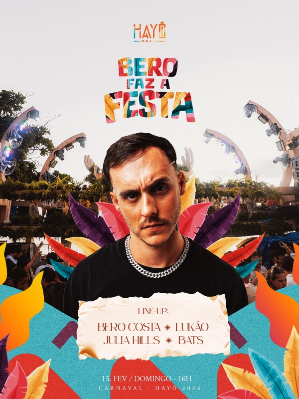 Hayô Praia Bero Faz a Festa