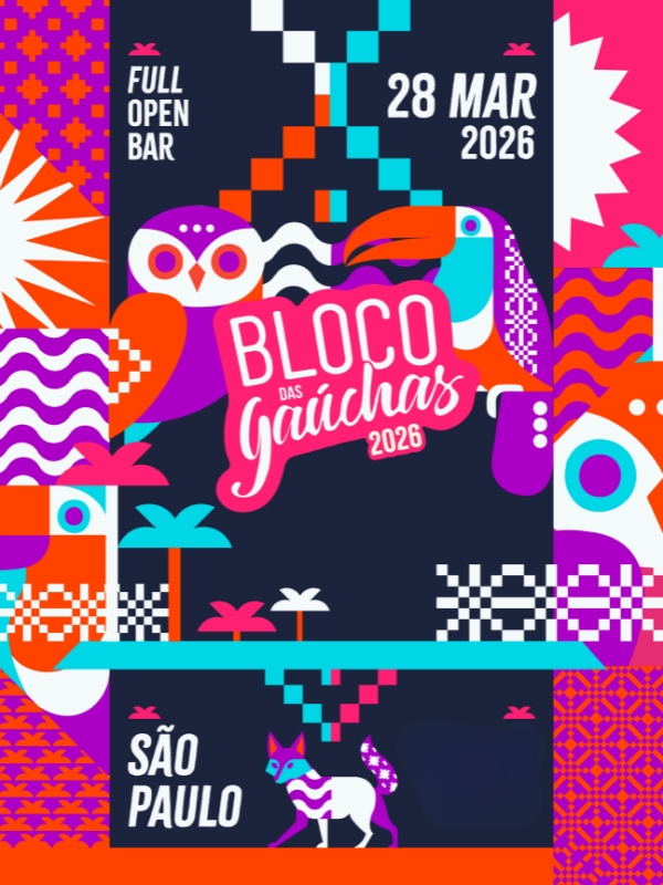 Bloco das Gaúchas SP 2026