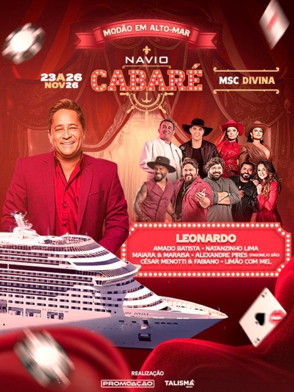 Navio Cabaré 2026